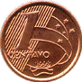 1 centavo - reverso